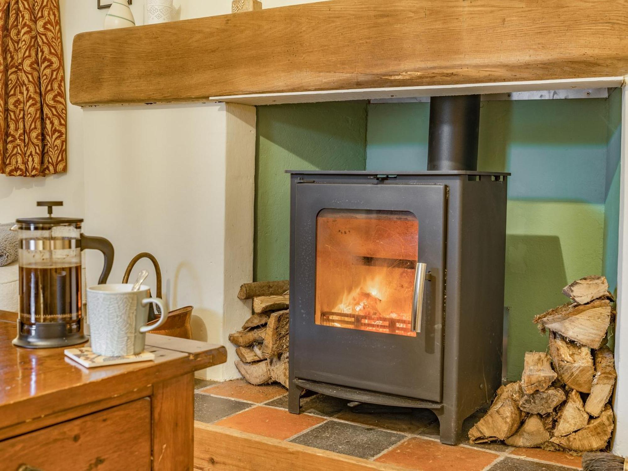 Pwll Farmhouse Llanllawdog Bagian luar foto